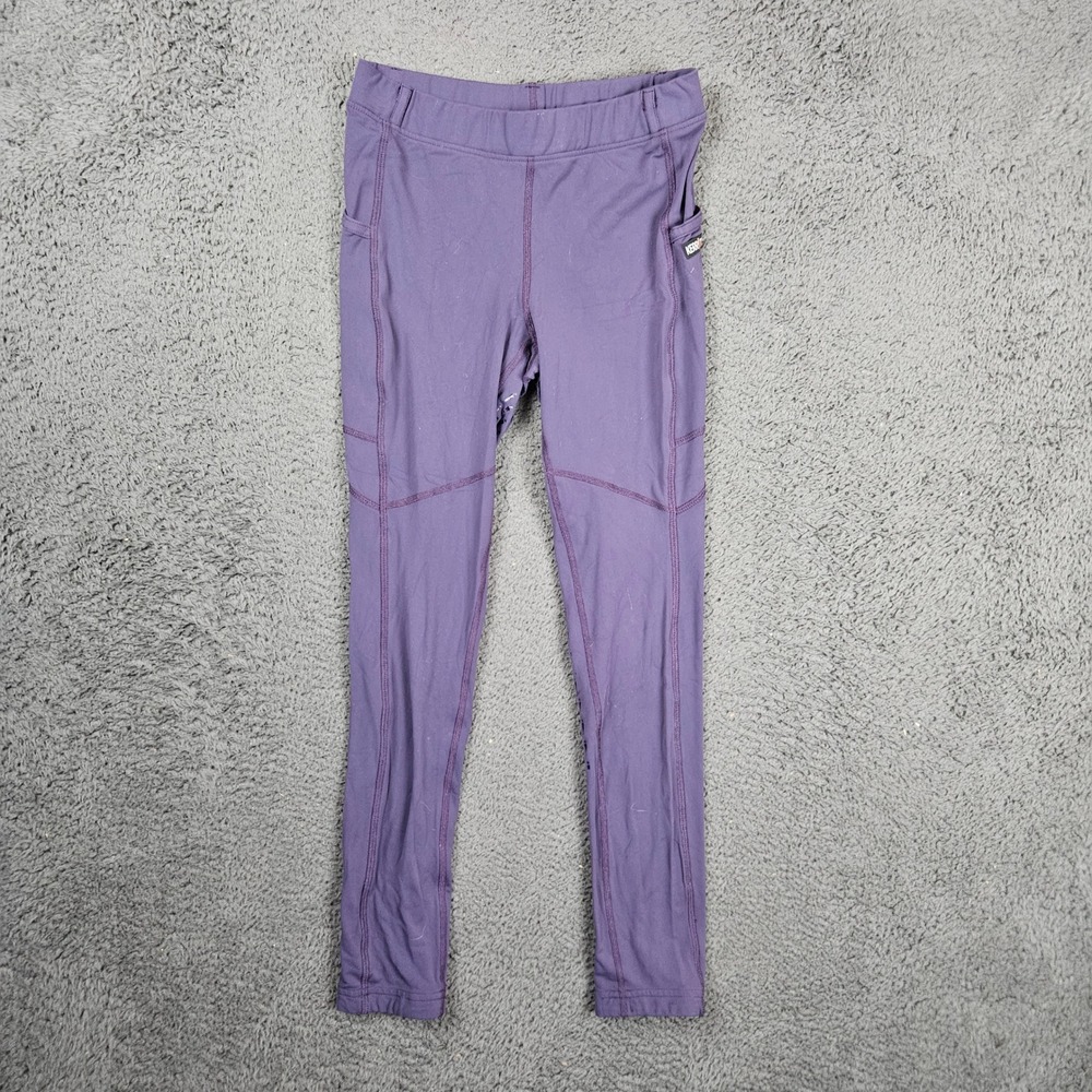 Kerrits Kids Purple Performance Equestrian Riding Tights Leggings Size XL USA
